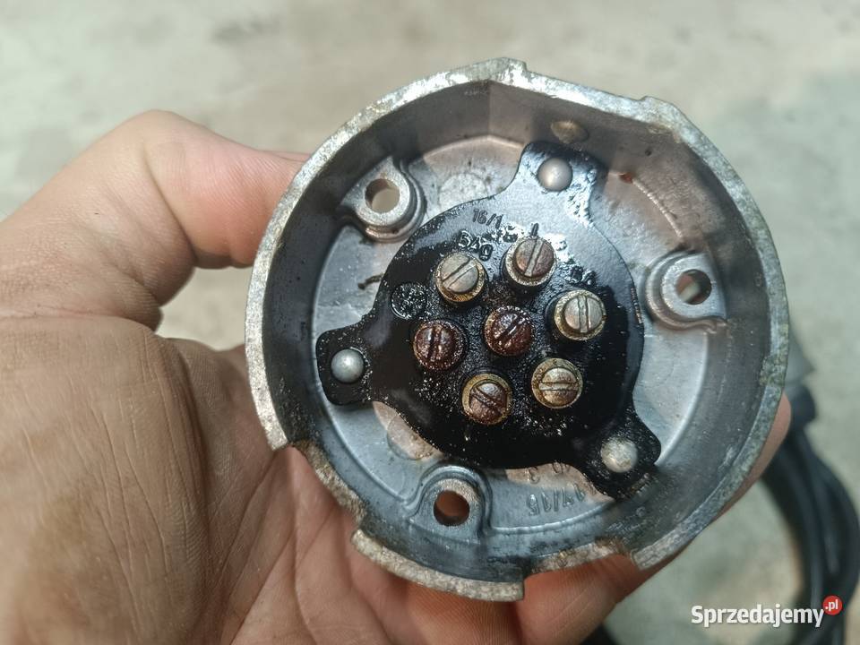 Simson SR50 przyczepa złącze wtyczka elektryczne Pozostałe Bielsko-Biała