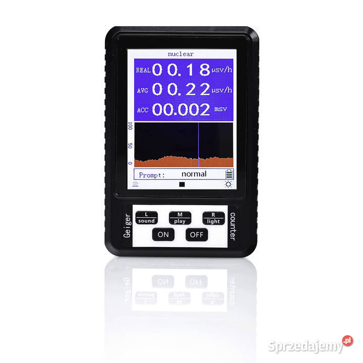 Cyfrowy Licznik Promieniowania Geigera XR1 BR9B Dom i Ogród Ludźmierz