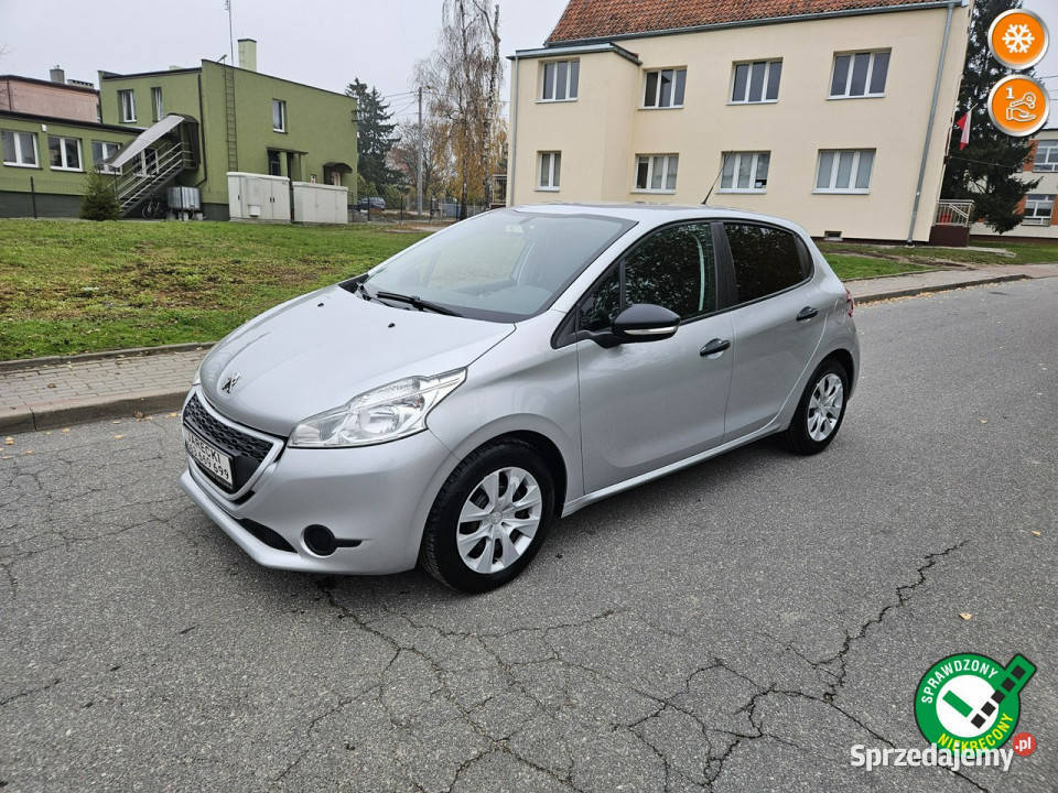 Peugeot 208 Opłacony Zdrowy Zadbany Serwisie z centralny zamek Kisielice