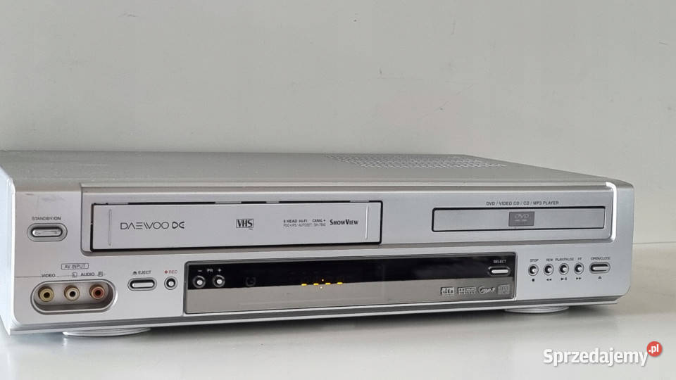 Video DVD kombo Daewoo SH7840 6 head stereo Międzychód
