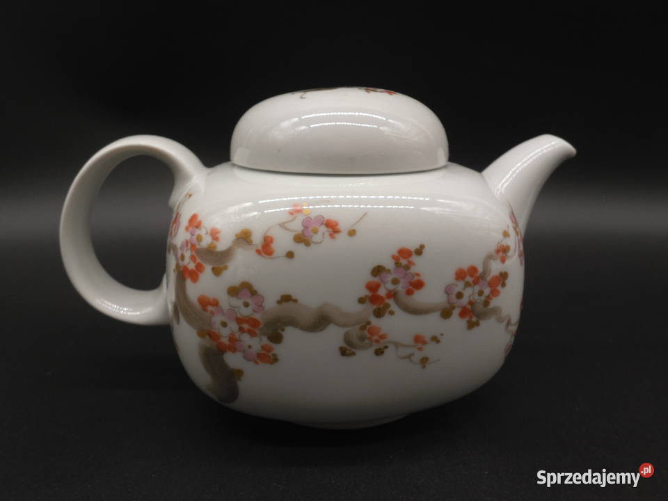 Porcelanowy dzbanekczajnik do herbaty Piesau w wielkopolskie Raszków