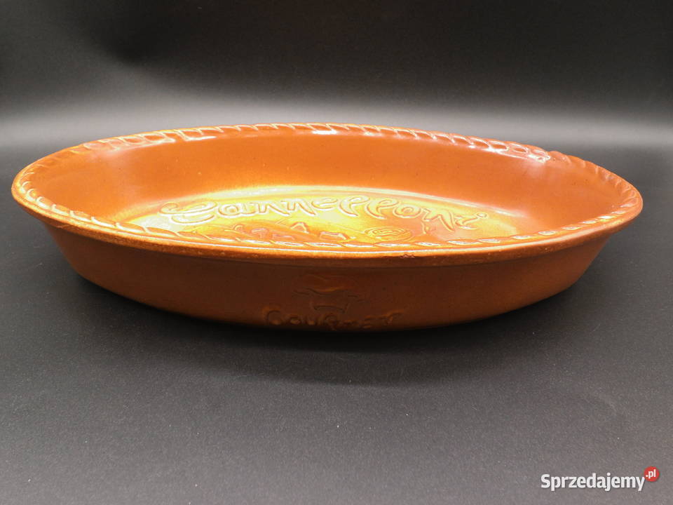 Naczynie ceramiczne do zapiekania WŁOCHY wielkopolskie Raszków