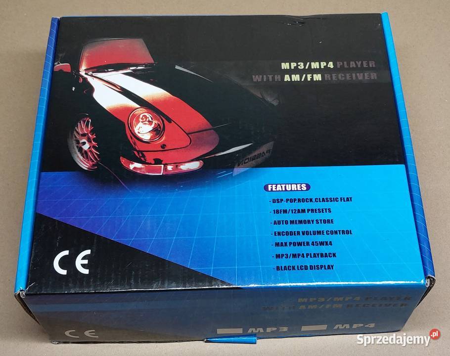RADIO SAMOCHODOWE FM MP3 USB SD CARD 45WX4 Wyposażenie wnętrza Części dolnośląskie