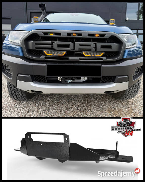 Płyta montażowa wyciągarki Ford Ranger Raptor warmińsko-mazurskie Pasłęk