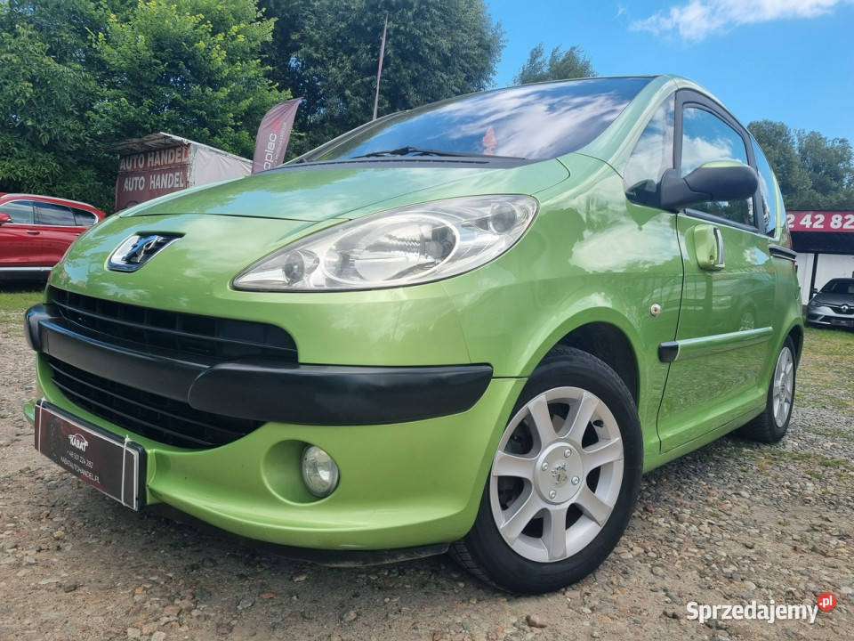Peugeot 1007 KlimatronikAluNowe ProgiOc i Bt wspomaganie kierownicy Szczecin