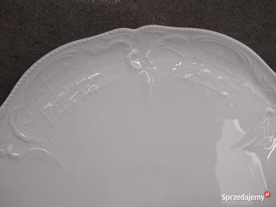 Tortownica Rosenthal Sanssouci 35 biała Porcelana i szkło Kalisz
