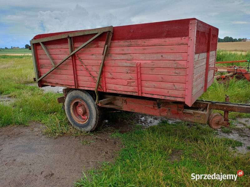 Sprzedam przyczepę jednoosiową nieuszkodzony mazowieckie Przasnysz sprzedam