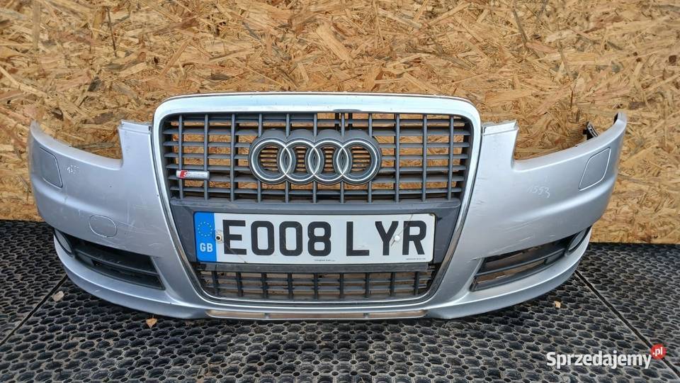 AUDI A6 C6 SLINE ZDERZAK PRZÓD PDC SPRYSKi XENON Zbierkowo