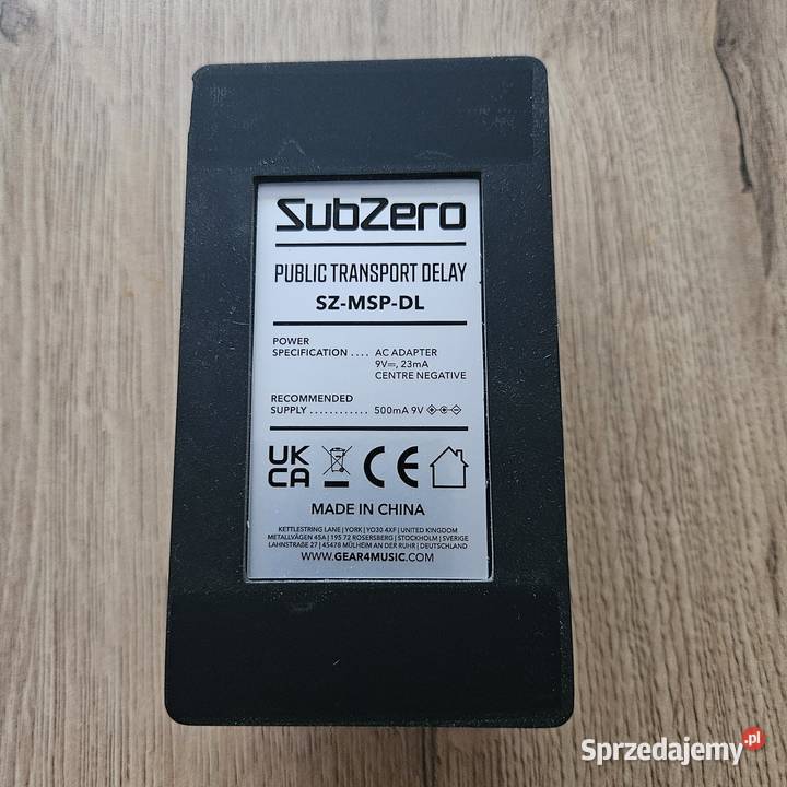 Efekt gitarowy Digital Delay stratocaster Poznań sprzedam