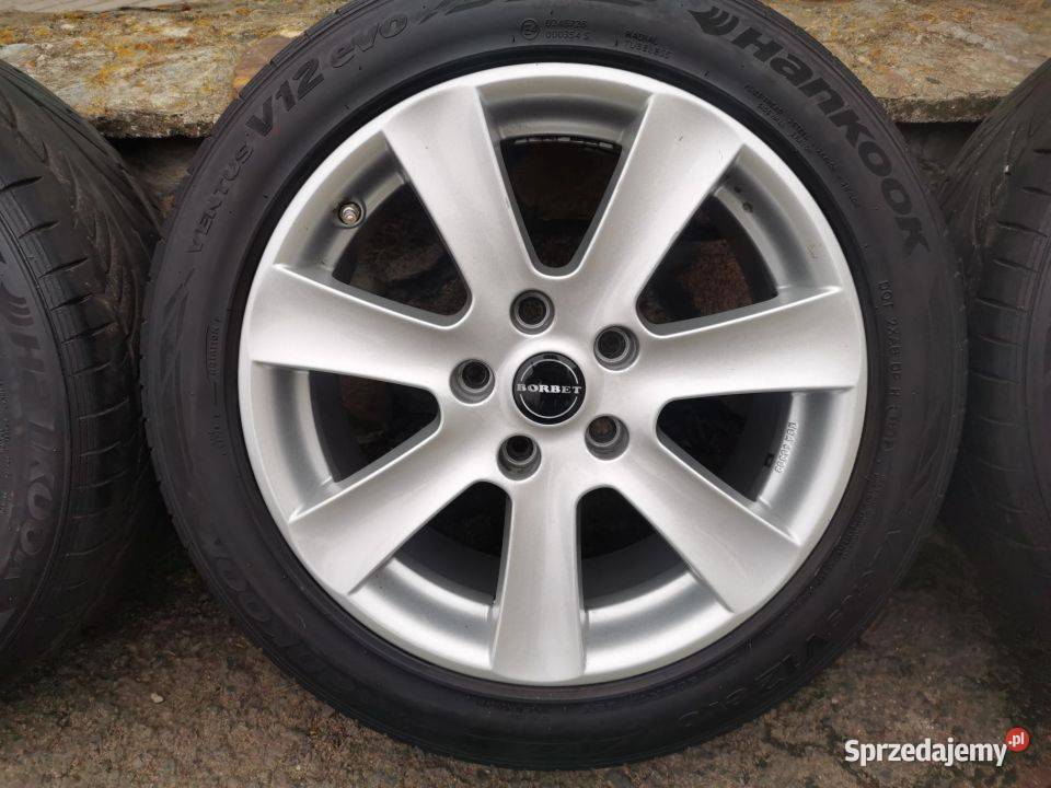 Felgi Aluminiowe 17 BORBET 46787 CN 5X120 ET 35 Słowikowo