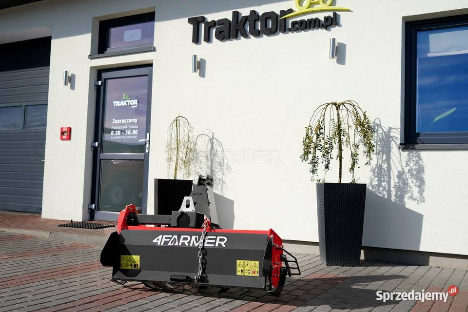 Glebogryzarka lekka TLK 105 4FARMER czerwona Tajęcina