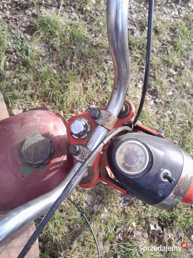 Romet komar 2352w czerwony z prywatnej kolekcji Świerzawa