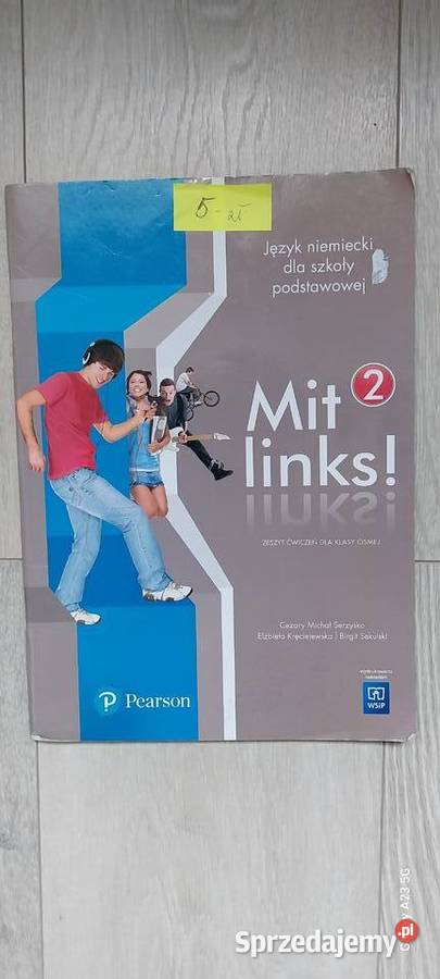 J niemiecki Mit Links zeszyt ćwiczeń kl 8