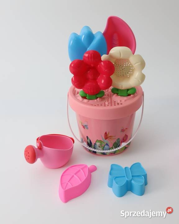 zabawki do piaskownicy Kwiatki różowy małopolskie Kraków