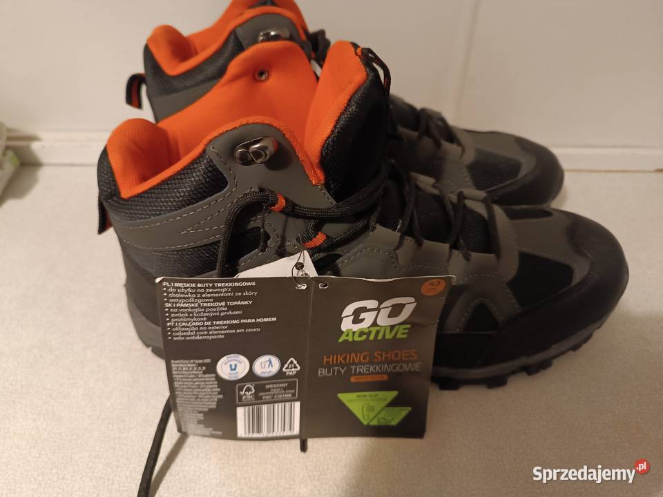 Buty trekkingowe Męskie GO ACTIVE r 43 SUPER Kędzierzyn-Koźle sprzedam