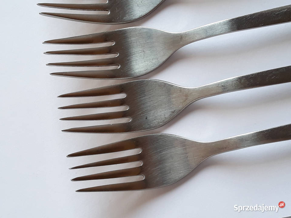 Widelce obiadowe 1 RÓŻE Gerlach sztućce PRL Sztućce Dąbrowa Górnicza sprzedam