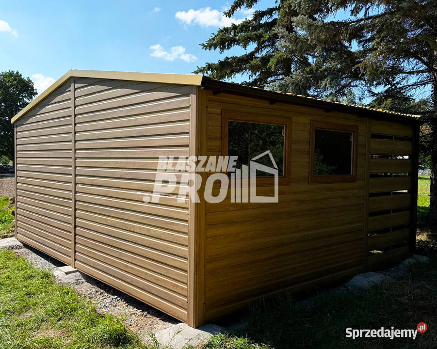 Domek ogrodowy 255 m wiata 155 m 2x okno Piła