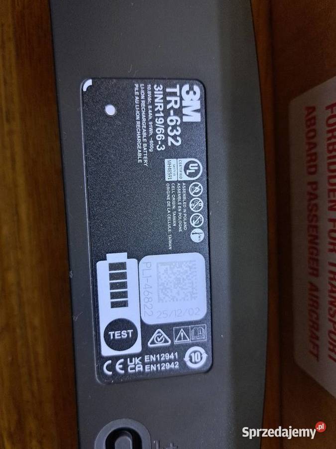 Versaflo akumulator z ładowarką Produkcja Wrocław sprzedam