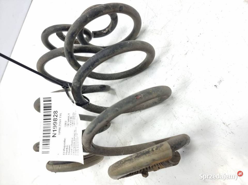 SPRĘŻYNY TYŁ RENAULT CLIO III Lipno