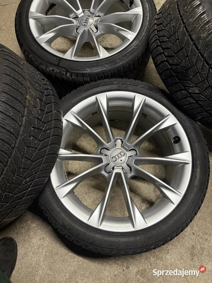 Alufelgi 18 5x112 opony zimowe aluminiowe