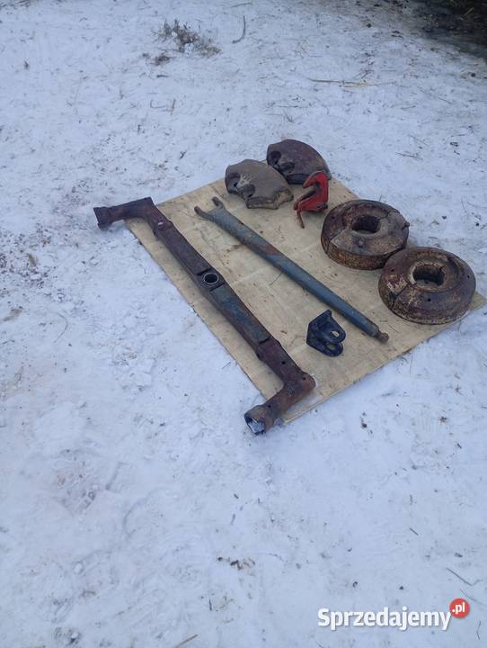 Oś przednia Ursus C325 lubelskie Dzierzkowice-Podwody