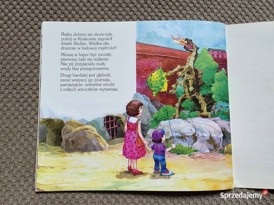 Bajka o smoku i Kraku i o tym powstał Kraków sprzedam