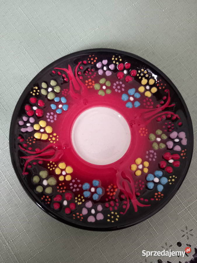 dwie filiżanki do espresso ceramika turecka