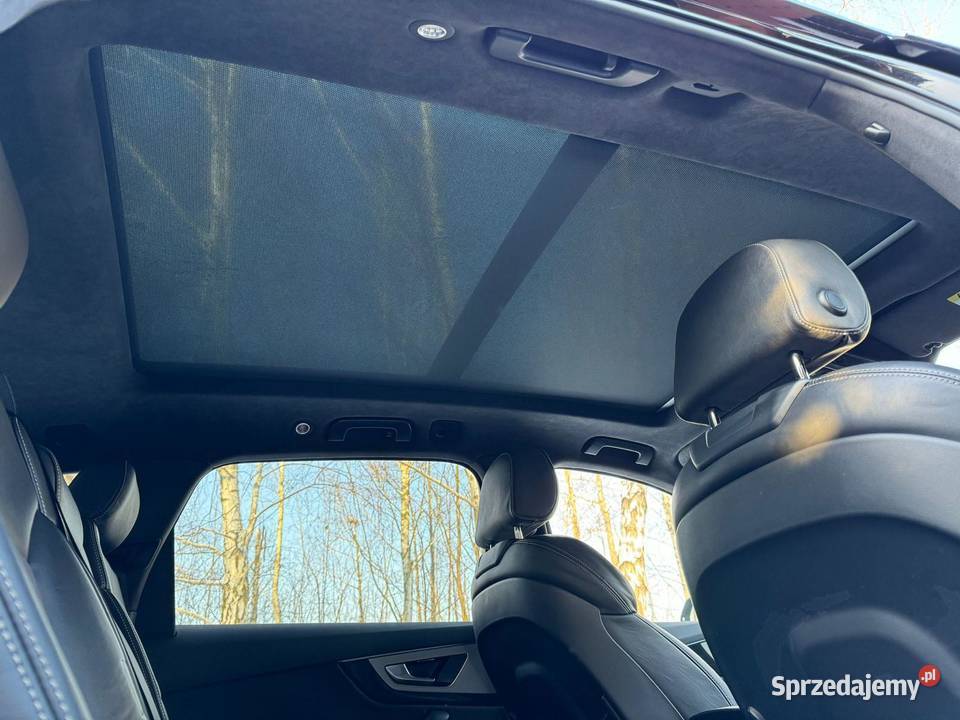 Audi Q7 30 TDI SLine Matrix panorama 7 osobowe asystent pasa ruchu mazowieckie Grójec