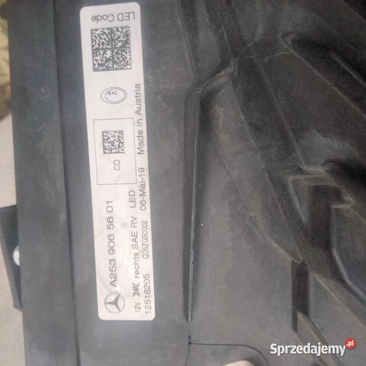 Lampa przednia Mercedes Glc USA prawa Siedlce