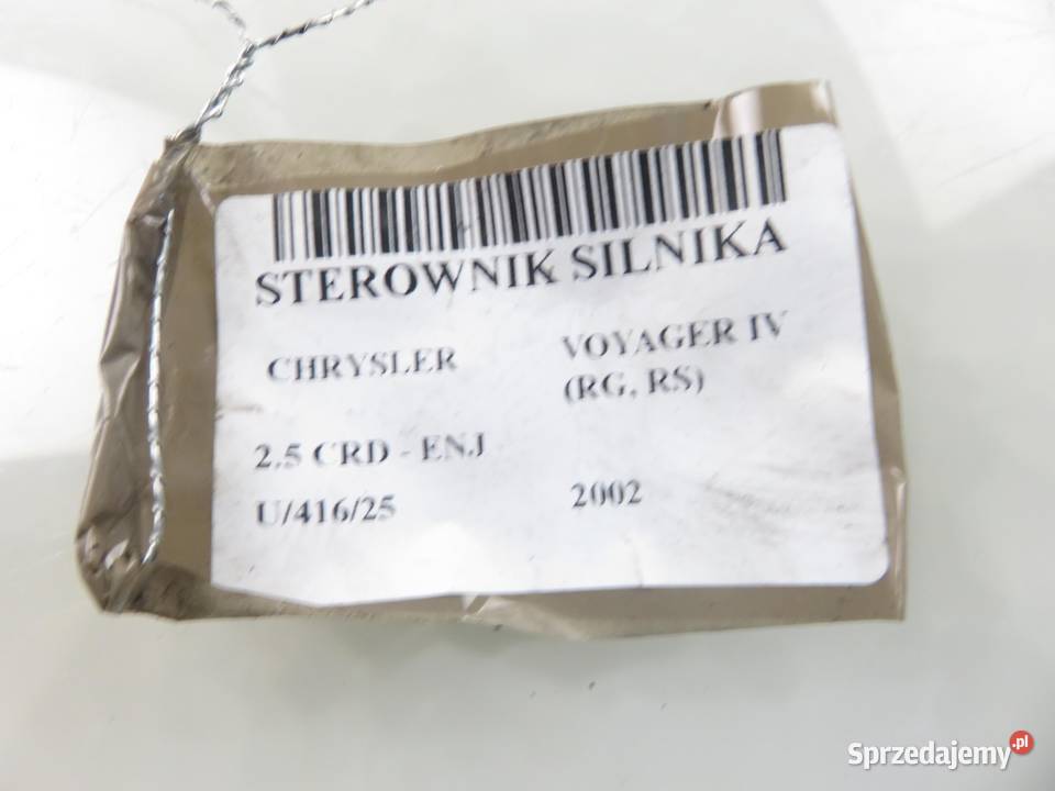 STEROWNIK CHRYSLER VOYAGER IV 25 CRD P04727664AE osobowe sprzedam