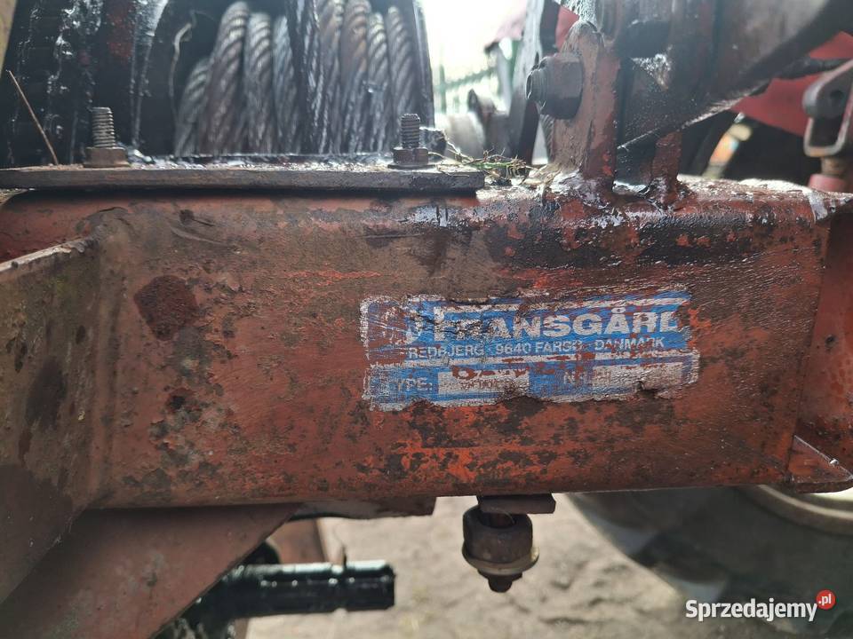 Wyciagarka linowa leśna Fransgarl do traktora na