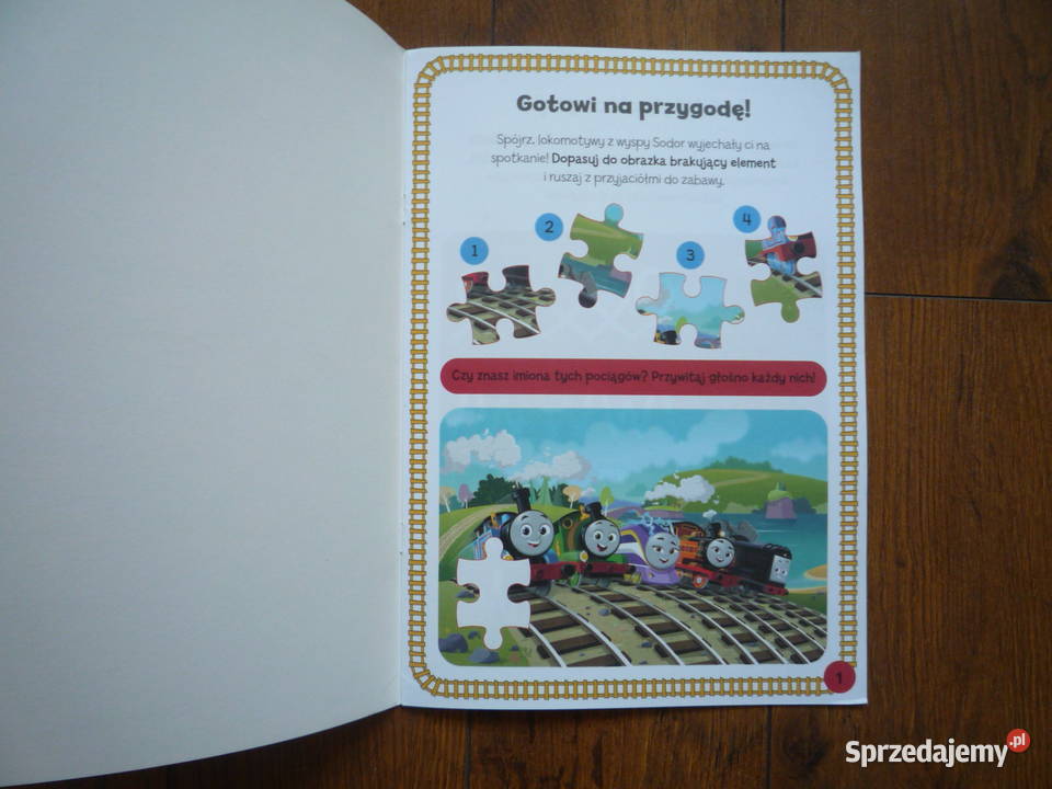 Tomek i przyjaciele Kolorowanka i zadanka Szczecin sprzedam