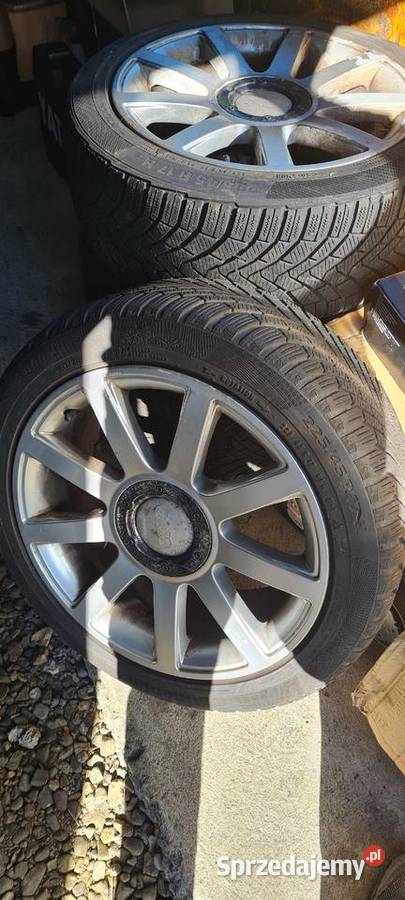 Felgi aluminiowe audi a4 b6 5x112 R17 z oponami Samochodowe Tarnawa Górna