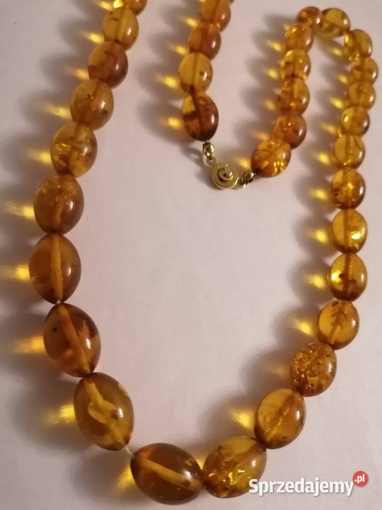 Naszyjnik Bursztyn Oliwki