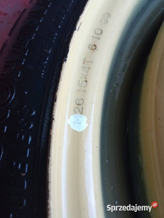 KOŁO dojazdowe MAZDA M26 15X4T 5X1143 nowe