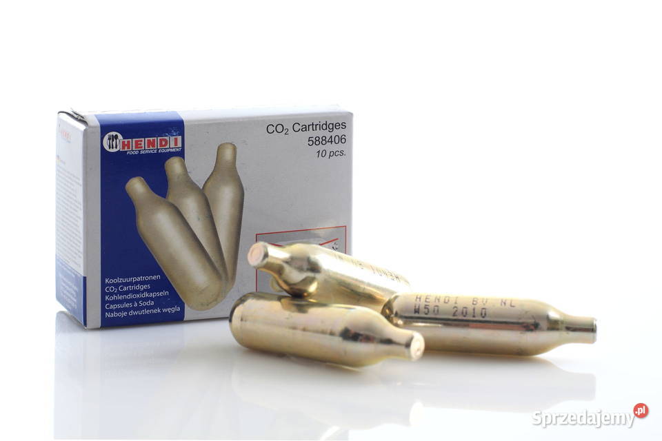 Naboje do wody sodowej 10 sztuk Hendi