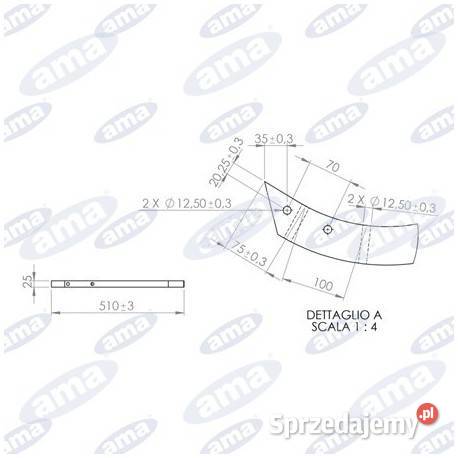 Grządziel Kongskilde Delta Flex 60x25 Sieradz
