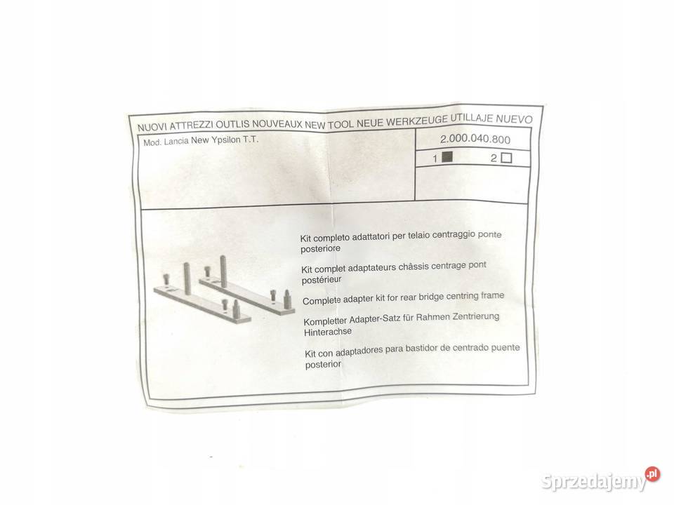ADAPTER TYLNEJ RAMY FIAT ALFA 2000040800 ORI ASO
