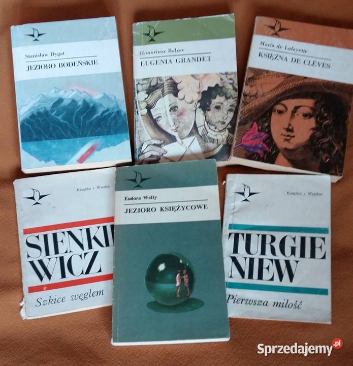 Księżna de ClevesMaria LafayetteEugenia Grandet Łódź sprzedam