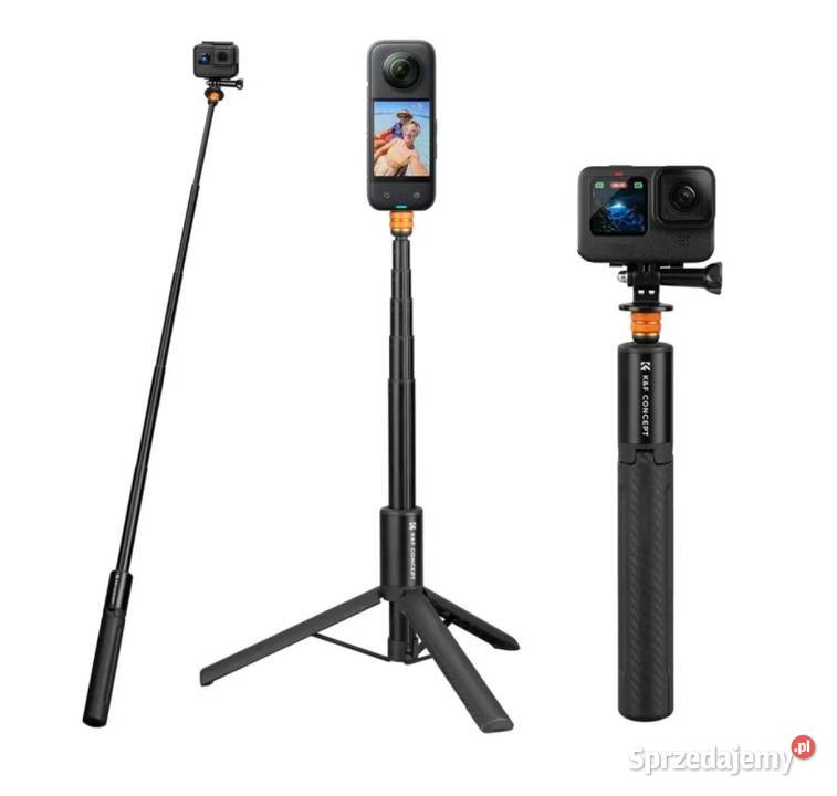 Selfie stick 120 Osmo Action Insta GoPro Tripod Warszawa