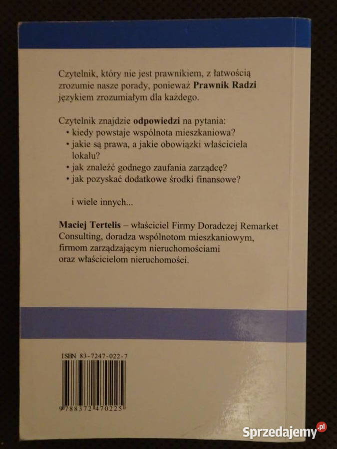 Wspólnota mieszkaniowa w pytaniach i mazowieckie Warszawa