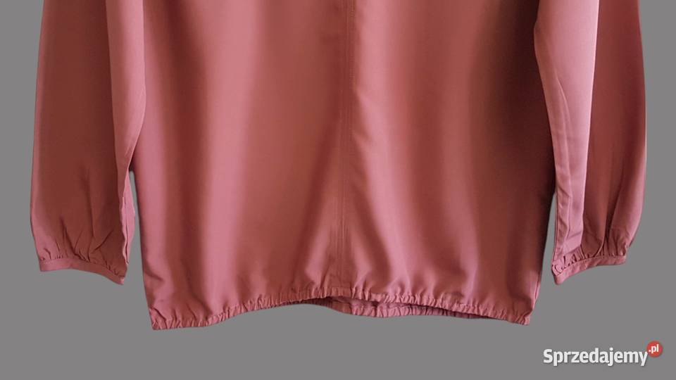 Damska elegancka bluzka różowa z długim rękawem Chrzanów sprzedam
