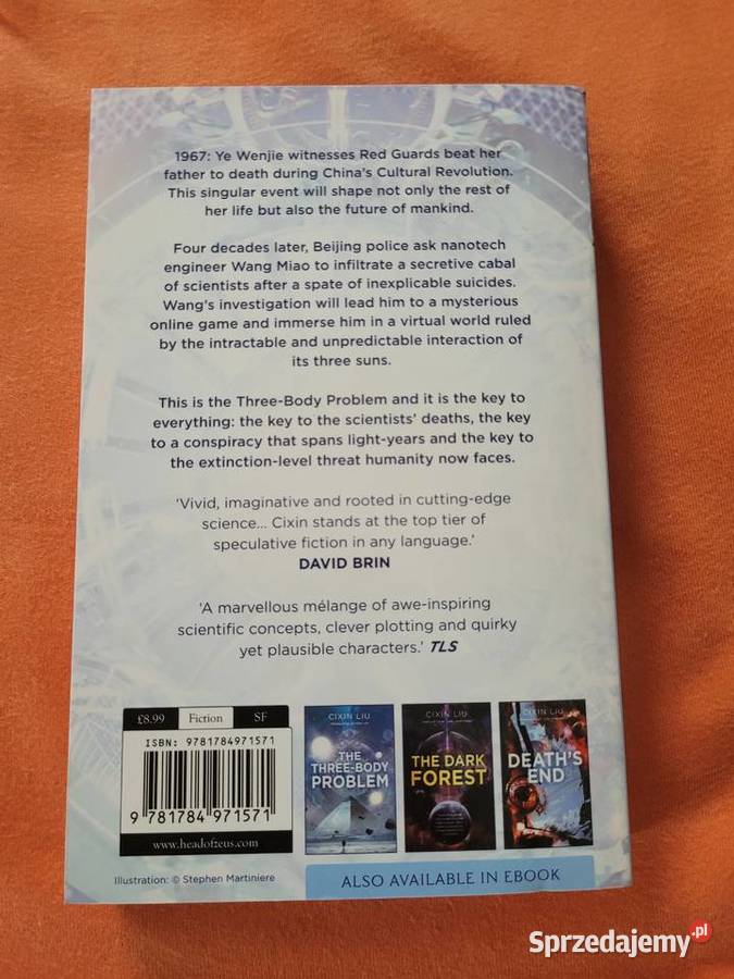 ThreeBody Problem Cixin Liu miękka wielkopolskie Poznań