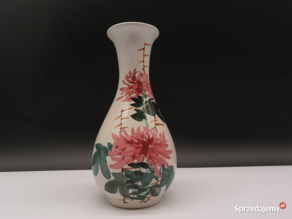 Wazon ceramiczny Tajwan ROC Ręcznie Malowany Raszków sprzedam