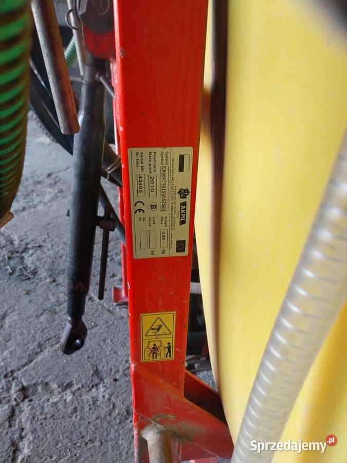 Opryskiwacz 600l zawieszany Akpil Chwast nieuszkodzony Zawieszane Jarosław