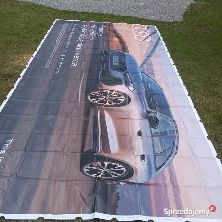 Plandeka baner przykrycie 4x8 lubelskie Tworyczów