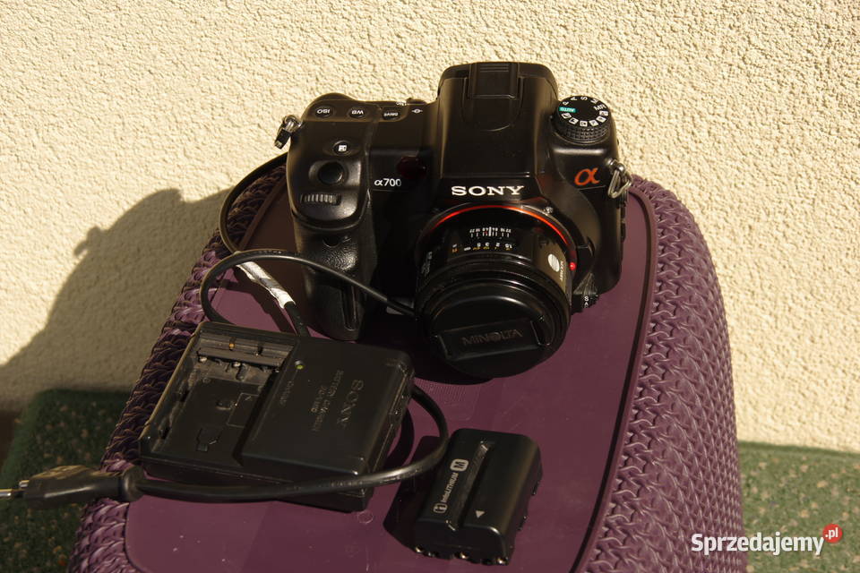 Lustrzanka SONY A700 Bielsko-Biała