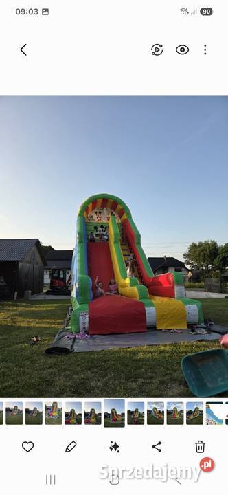 Zjeżdżalnie Dmuchańce Dzieci KomunieUrodziny Susiec obsługa imprez