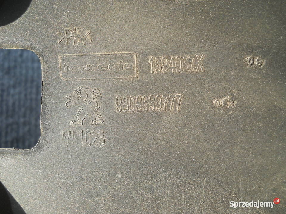 PEUGEOT EXPERT III ZDERZAK PRZEDNI PRZÓD