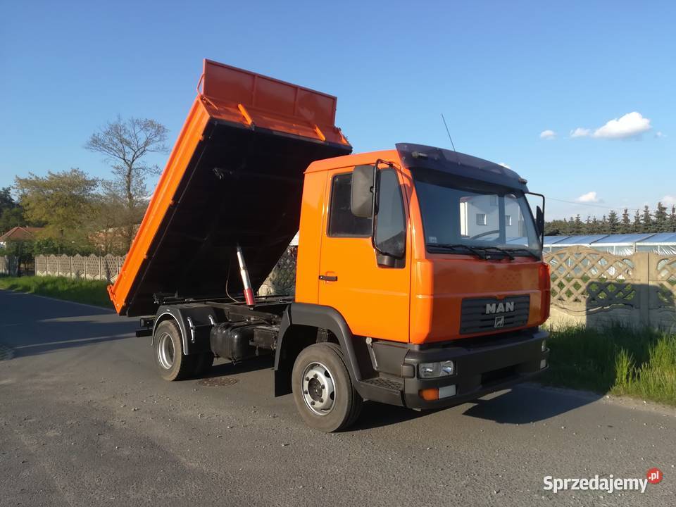 man 10180 6t ladownosci wywrotka wielkopolskie Grabów-Wójtostwo